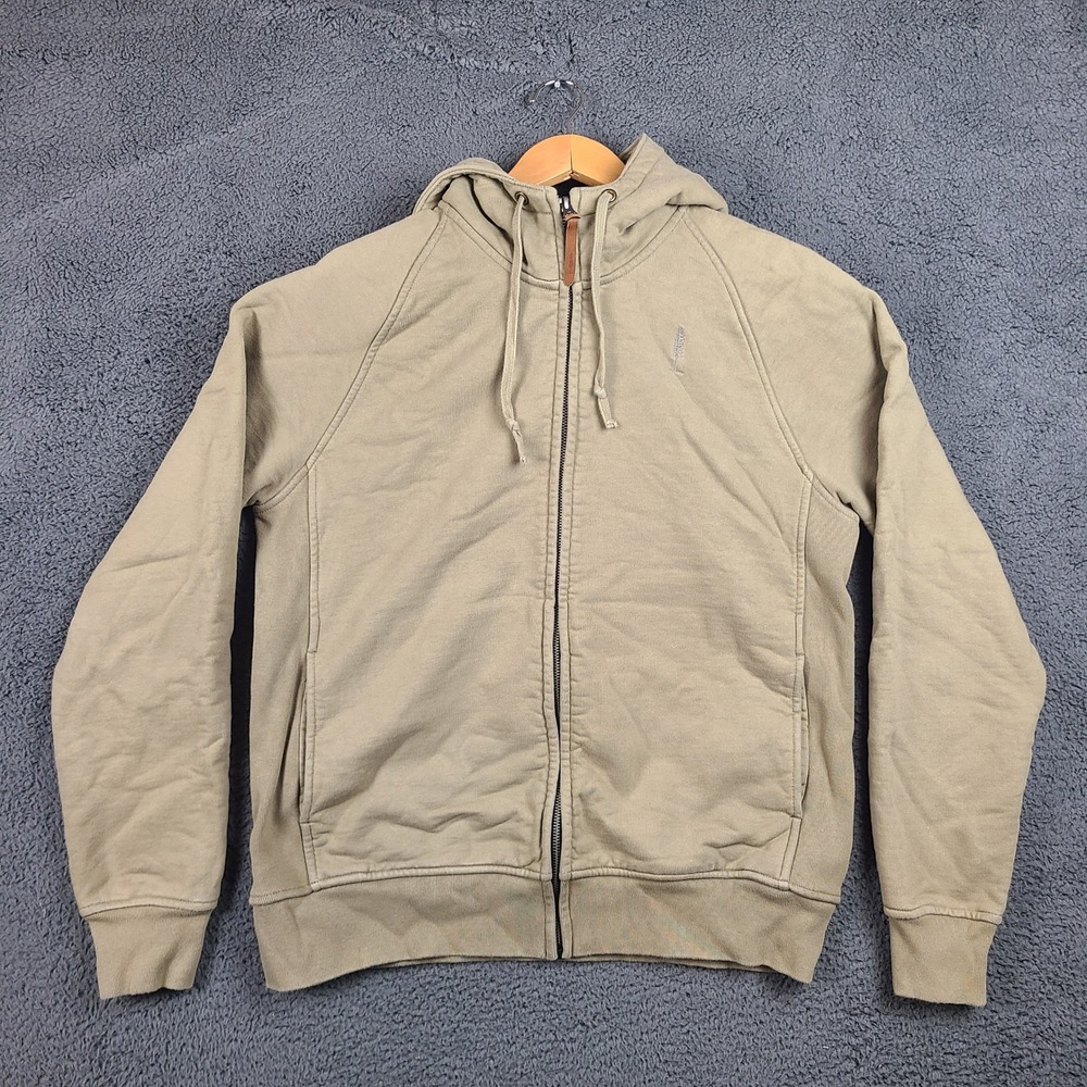 Ecologyst Mens Organic Cotton Full Zip Hoodie Heavy Cotton Made in Canada Size M